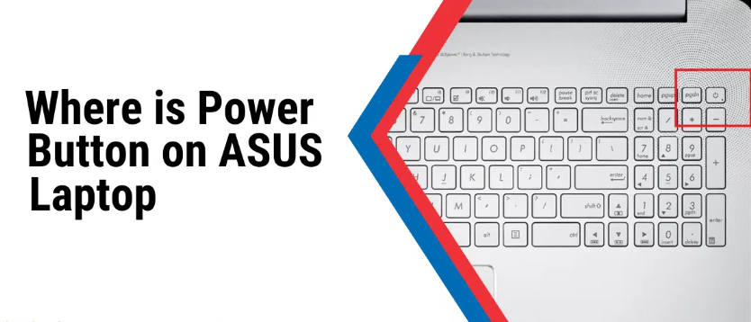 Where is the power button on ASUS laptop